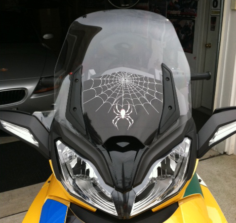 thumbnail image 2 of Calsci 24.5-Inch XL Windshield For Can-Am Spyder RS, RS-S, And GS Models 2 of 6