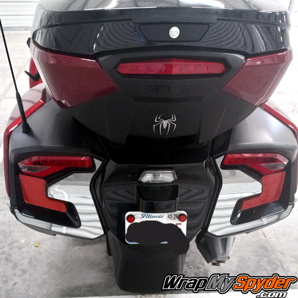 Can-am Spyder-RT-2020-2026-Chrome--TailLight-Accent-kit
