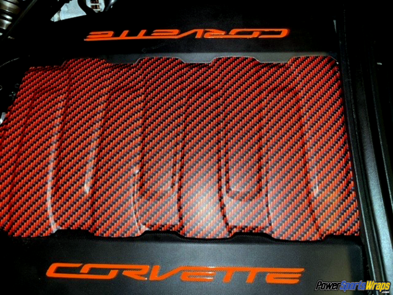 Carbon Fiber Orange Black