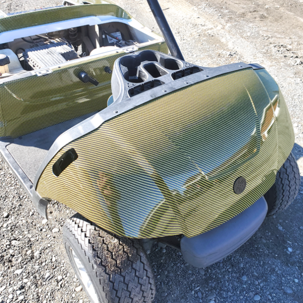 Carbon Fiber Yellow Black